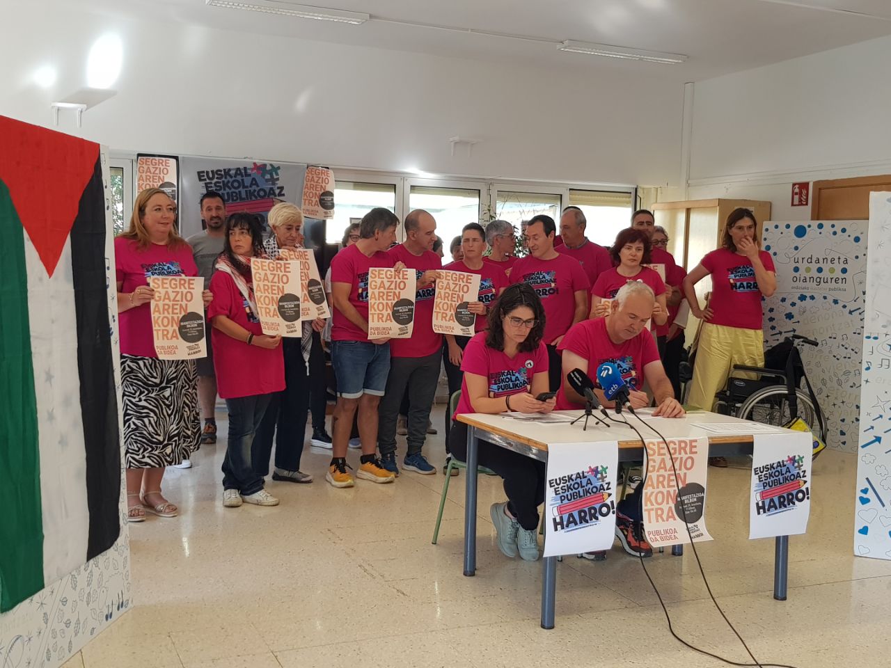 Segregazioaren aurka eta eskola publikoaren alde / Contra la segregación y a favor de la escuela pública